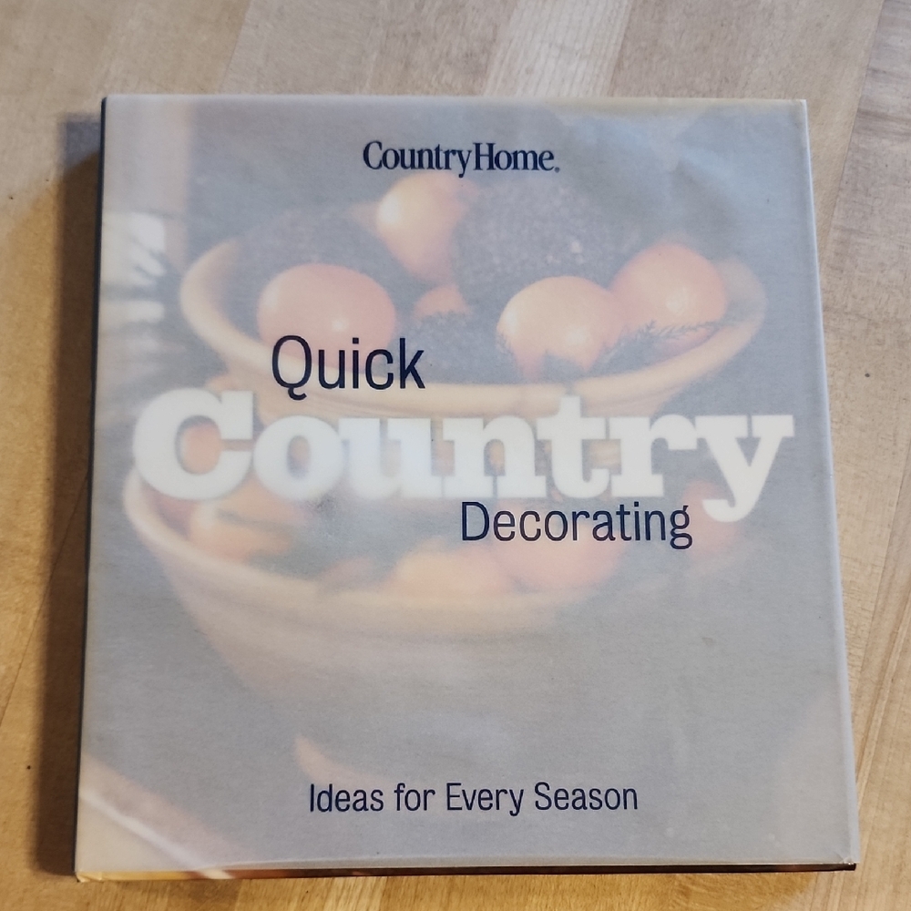 CountryHome Quick Country Decorating Book